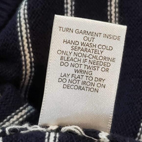 CJ Banks Sweater Coastal Christmas Pullover Blue Red Size XL Owl Pullover - Picture 6 of 8